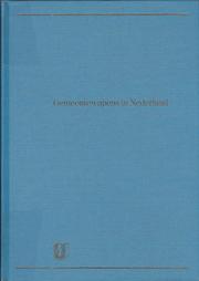 Cover of: Gemeentewapens in Nederland: naar het officiële register van de Hoge Raad van Adel