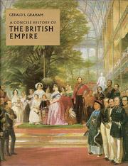 Cover of: A concise history of the British Empire by Graham, Gerald Sandford