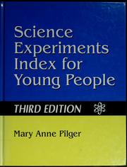 Cover of: Science Experiments Index for Young People: