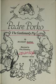 Cover of: Padre Porko by Robert Davis