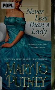 Cover of: Never less than a lady