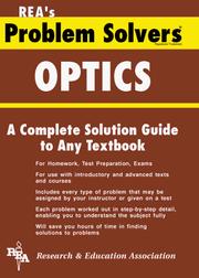 Cover of: The Optics problem solver