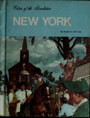 Cover of: New York by Susan Lee