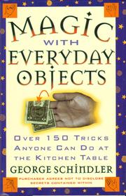 Cover of: Magic With Everyday Objects | 