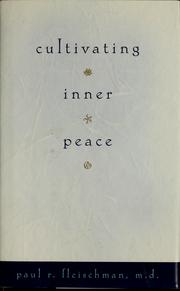 Cover of: Cultivating inner peace