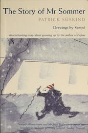 Cover of: The Story of Mr. Sommer by Patrick Süskind