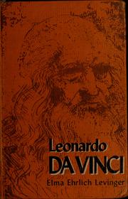Cover of: Leonardo da Vinci by Levinger, Elma Ehrlich