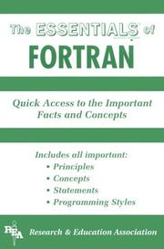 Cover of: The Essentials of Fortran (Essentials)