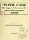 Cover of: Tenants at-risk: the impact of the cits to the state rental assistance program