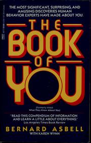 Cover of: The Book of You
