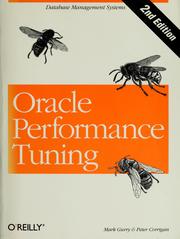 Cover of: Oracle Performance Tuning by Mark Gurry