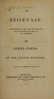 The exile's lay by Francis] b 1823. [from old catalog Yelland