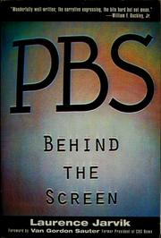Cover of: PBS, behind the screen