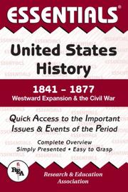 Cover of: The essentials of United States History by Steven E. Woodworth