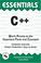 Cover of: The essentials of C++