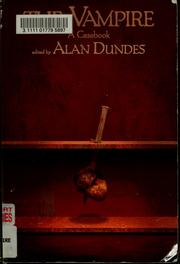 Cover of: The vampire by Alan Dundes
