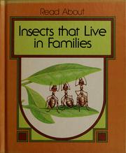 Cover of: Insects that live in families