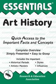 Cover of: The essentials of art history by Cohen, George M. Ph. D.
