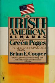 Cover of: The Irish-American almanac and green pages by Brian E. Cooper