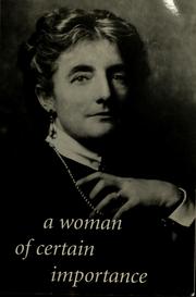 Cover of: A woman of certain importance: a biography of Kathleen Norris