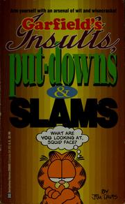 Cover of: Garfield's insults, put-downs & slams