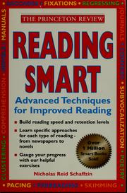 Cover of: Reading smart: advanced techniques for improved reading