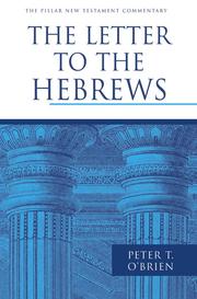 Cover of: The letter to the Hebrews