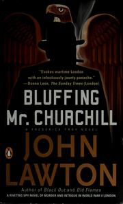 Cover of: Bluffing Mr. Churchill by Lawton, John