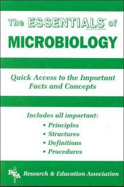 Cover of: The essentials of microbiology | Tammy S. Race McCormick