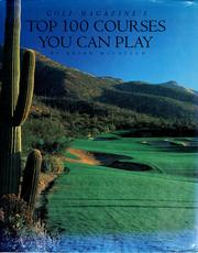 Cover of: Golf Magazine