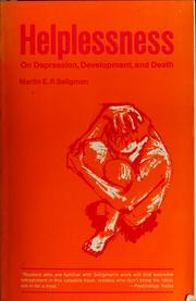Cover of: Helplessness: on depression, development, and death