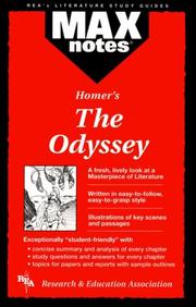 Cover of: Homer's The odyssey by Andrew J. Parks