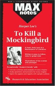 Cover of: Harper Lee's To kill a mockingbird