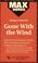 Cover of: Gone with the Wind (MAXNotes Literature Guides) (MAXnotes)