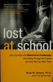 Cover of: Lost at school by Ross W. Greene