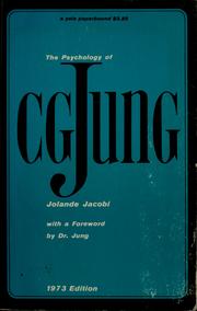 Cover of The psychology of C. G. Jung