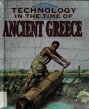 Cover of: Technology in the time of ancient Greece by Judith Crosher