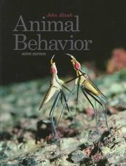 Cover of: Animal behavior by Alcock, John