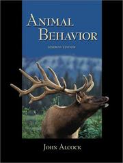 Cover of: Animal Behavior by John Alcock