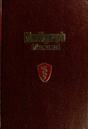Cover of: Medigraph manual
