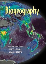 Cover of: Biogeography