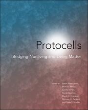 Cover of: Protocells: bridging nonliving and living matter