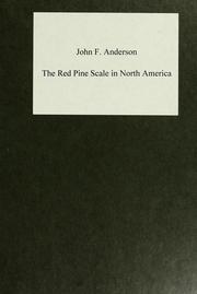 Cover of: The Red pine scale in North America: a report to the 1975 Eastern Plant Board