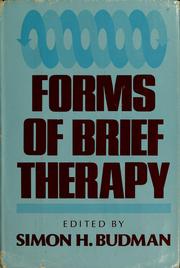 Cover of: Forms of brief therapy by Simon H. Budman