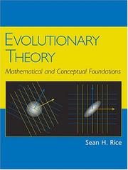 Cover of: Evolutionary Theory by Sean H. Rice