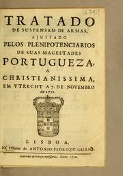 Tratado de suspensam de armas by Portugal