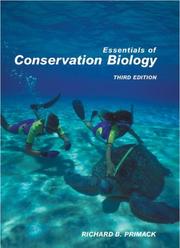 Cover of: Essentials of Conservation Biology by Richard B. Primack