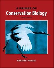 Cover of: A Primer of Conservation Biology by Richard B. Primack