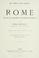 Cover of: Rome