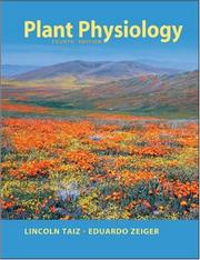 Cover of: Plant Physiology by Lincoln Taiz, Eduardo Zeiger